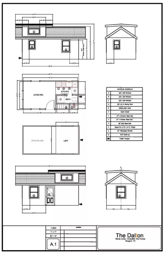 The Dalton Floor Plan