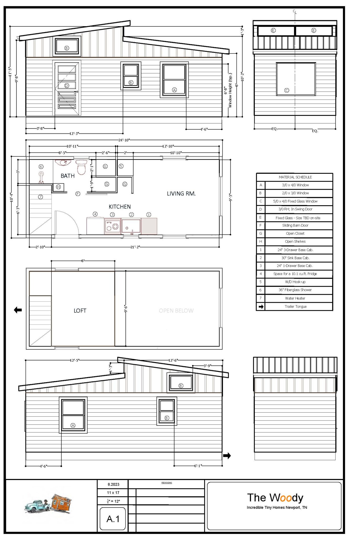 The Woody - Incredible Tiny Homes